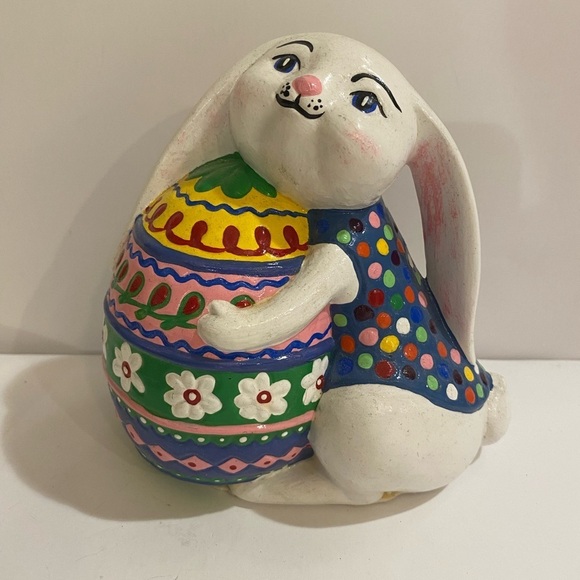 Ceramic Easter Rabbit (FV) - Picture 2 of 16